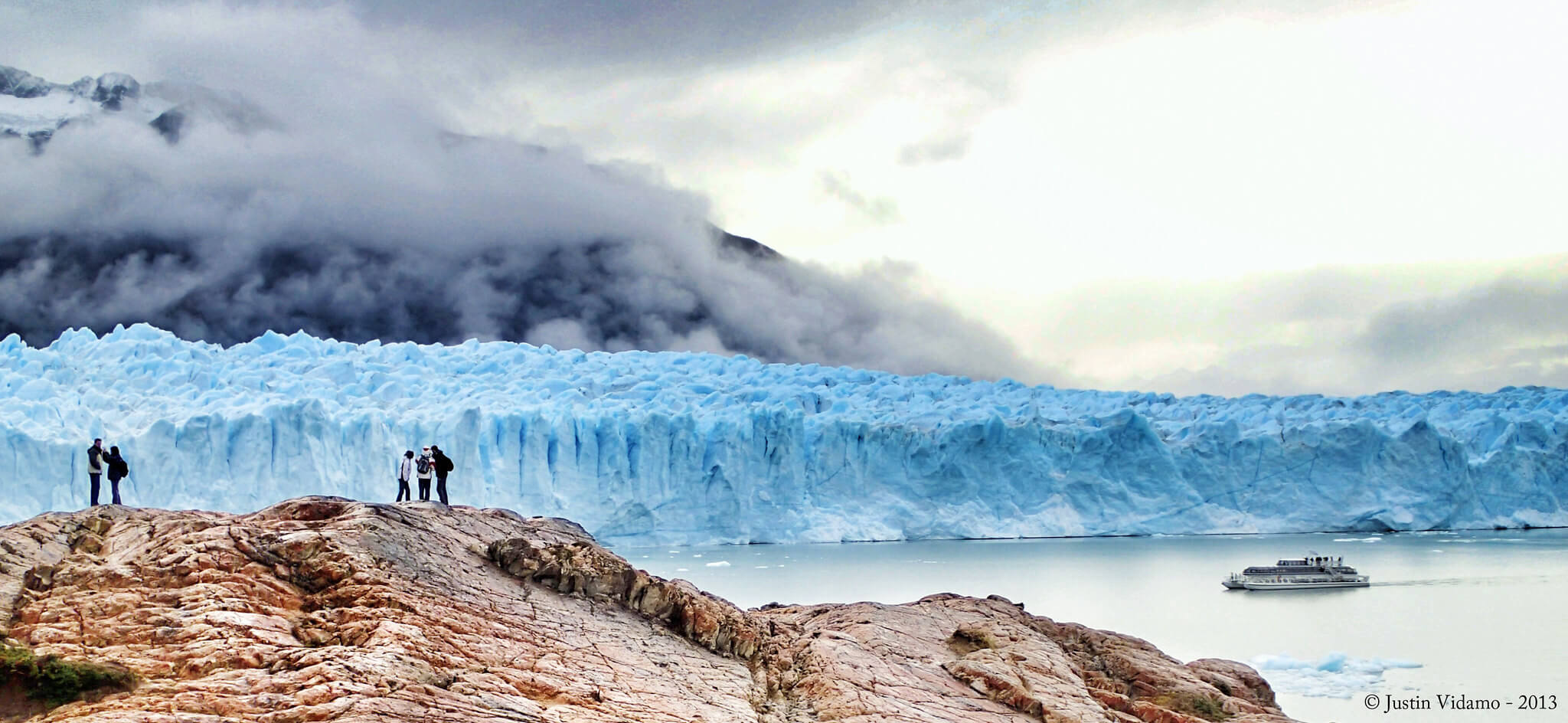 Glaciar El Calafate. Fuente: Justin Vidamo